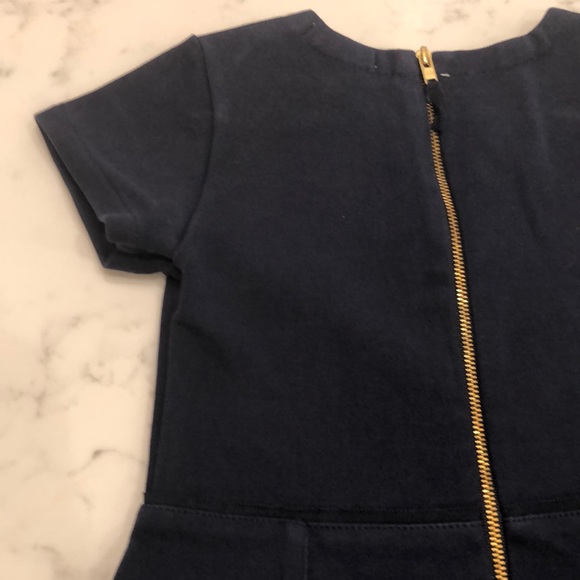 Girls Jcrew Crewcuts size 5 navy blue dress - Picture 10 of 13
